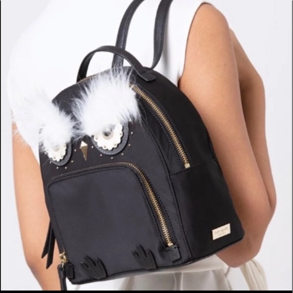 kate spade owl backpack